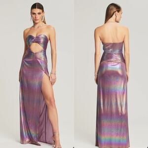Retrofete Soleil Dress - Lilac Aurora - XS - New with tags